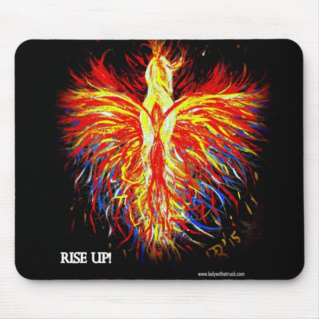 Inspirierend Mousepad (Vorne)