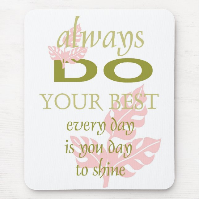 Inspirierend Mousepad (Vorne)