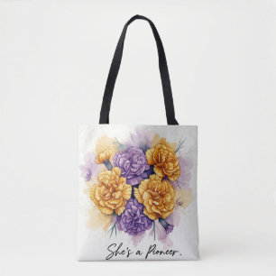 Inspirierend Nelken, "Sie ist eine Pionierin", Blu