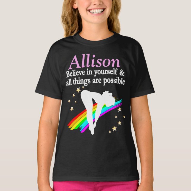 INSPIRIEREND PERSONALISIERTES WASSERMÄDCHEN T-Shirt (Vorderseite)