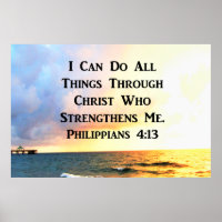 INSPIRIEREND PHILIPPIANER 4:13 SCRIPTURE VERSE