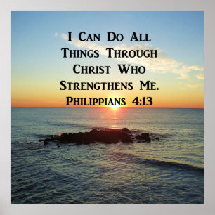 INSPIRIEREND PHILIPPIANER 4:13 SONNENREISE POSTER