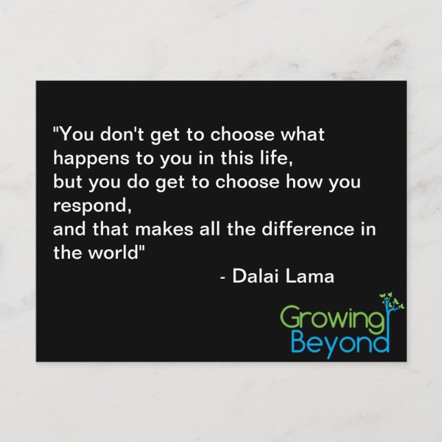 Inspirierend Postkarte #1 (Vorderseite)