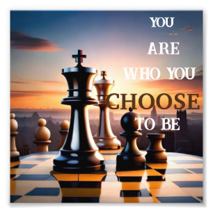 inspirierend Schachmauerkunst Fotodruck