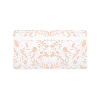 Inspirierend Schokoladenbraun Adressaufkleber