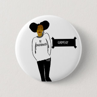 Inspirierend schwarzer Geschichtsmonatsknopf Button