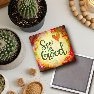 Inspirierend sehen die gute Hübsche Herzinspiriert Magnet