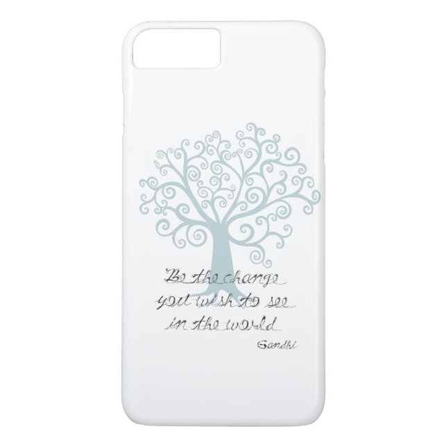 Inspirierend seien Sie der Änderungs-Baum Case-Mate iPhone Hülle (Rückseite)