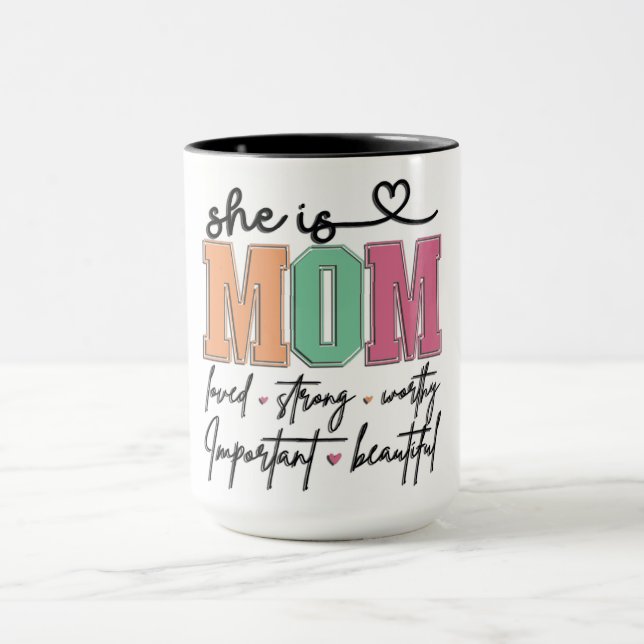 Inspirierend Sie Ist Mama Tasse (Zentrum)