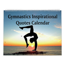 INSPIRIEREND SUNRISE GYMNASTICS QUOTE CALENDAR KALENDER