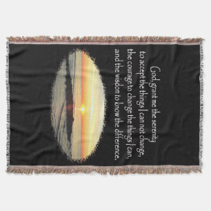 INSPIRIEREND SUNRISE SERENITY PRAYER DESIGN DECKE