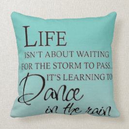 Inspirierend TANZ im REGEN Kissen