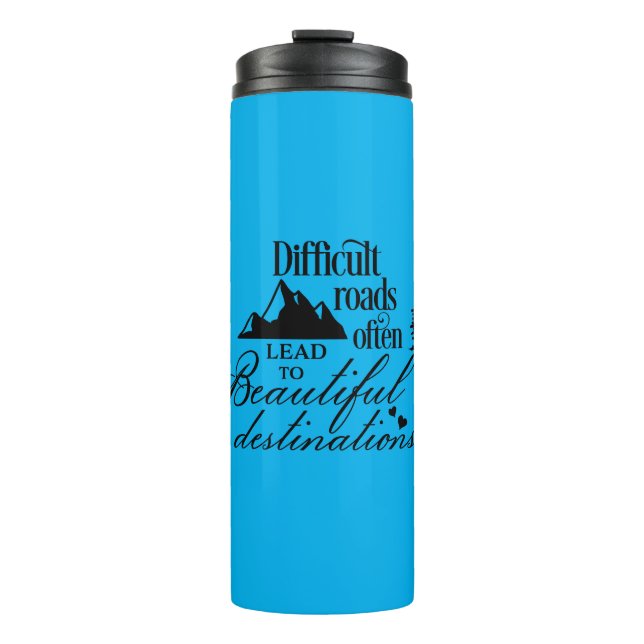 inspirierend thermosbecher (Vorderseite)
