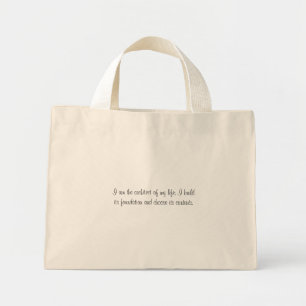 Inspirierend Tote-Tasche Mini Stoffbeutel