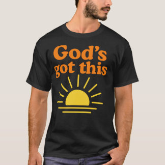 Inspirierend und süß christlich - Gott hat das T-Shirt