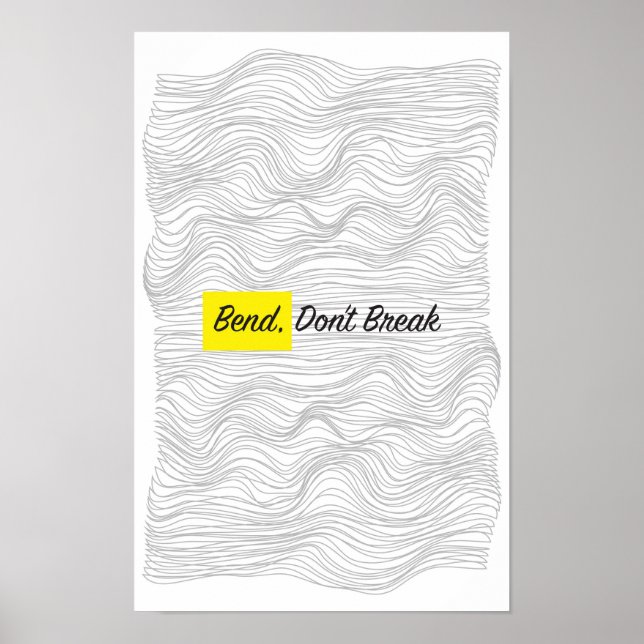 Inspirierend Wall-Poster Poster (Vorne)