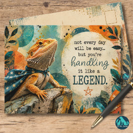 Inspirierend: Wie ein Legende Meistern Postkarte