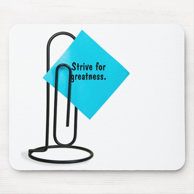 Inspirierend Wörter auf der Post-It-Note-Maus-Pad Mousepad (Vorne)