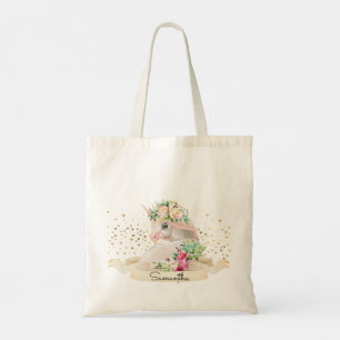 Inspirierend Zauberhafte Wasserfarbe Einhorn Tote  Tragetasche