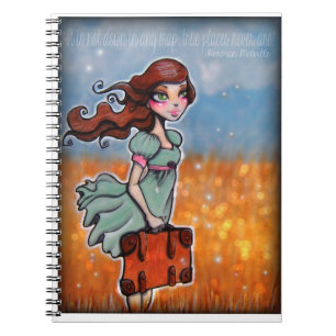 Inspirierend Zeitschrift Notizbuch der Reise Notizblock