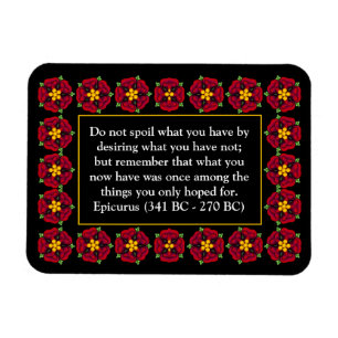 Inspirierend Zitat auf Disire Magneten Magnet