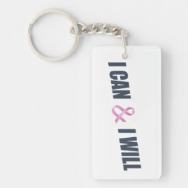 Inspirierend Zitat Brustkrebs-Bewusstsein | SCHLÜS Schlüsselanhänger