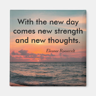 Inspirierend Zitat Eleanor Roosevelt Magnet