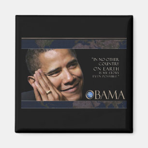Inspirierend Zitat Obama Magnet