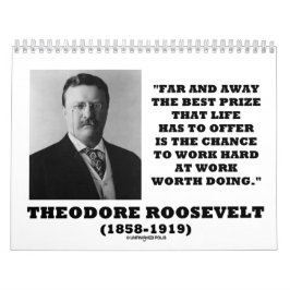 Inspirierend Zitate Theodore Roosevelts Kalender