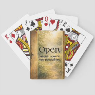 Inspirierende Affirmation, Motivierende Pokerkarte