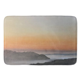 Inspirierende Badematte | Eissturm-Sonnenaufgang
