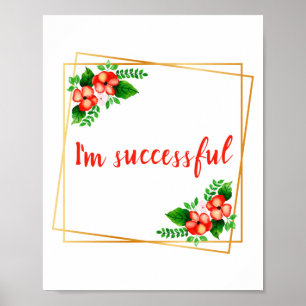 inspirierende Bekenntnisse zur Arbeit Poster