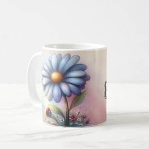 Inspirierende Blumen Kaffeetasse