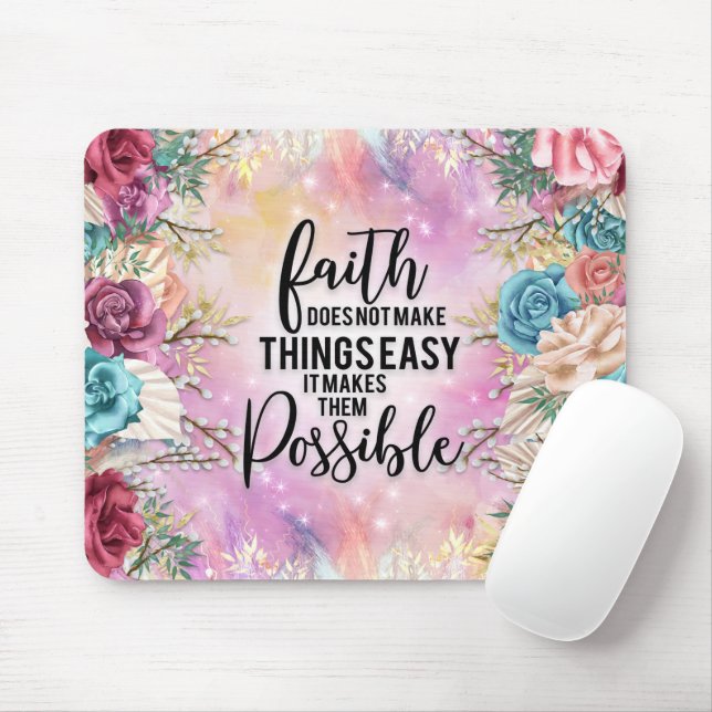 inspirierende Christliche Bibelverse Mousepad (Mit Mouse)