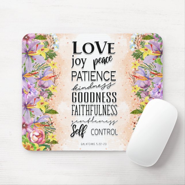 inspirierende Christliche Bibelverse Mousepad (Mit Mouse)