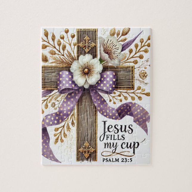 inspirierende Christliche Bibelverse Puzzle (Vertikal)