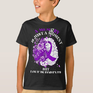 Inspirierende Erinnerungen Zitat Florales Gehirn D T-Shirt