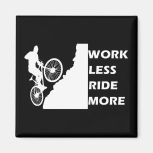 inspirierende Fahrrad-Zitate Magnet