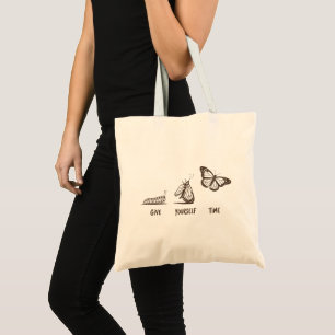 Inspirierende Geschenk-Spruch Motivierend Psychisc Tragetasche