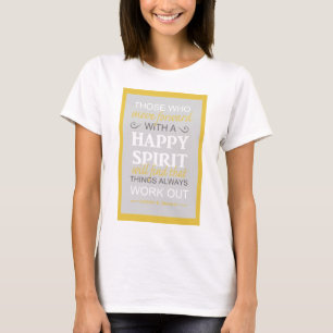 inspirierende Gordon b hinckley lat zitieren T-Shirt