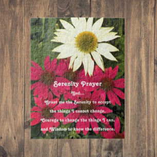 Inspirierende Kegelblumen Blumen im Gebet der Gela Puzzle