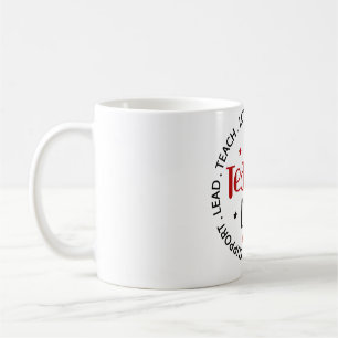 Inspirierende Lehrertypografie-Kaffeetasse Kaffeetasse