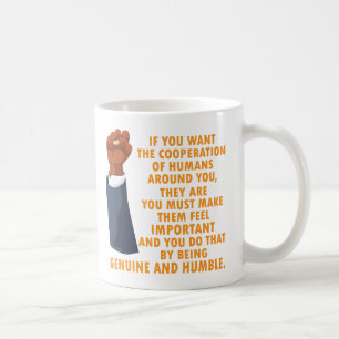 Inspirierende Machführer Black History Month Kaffeetasse