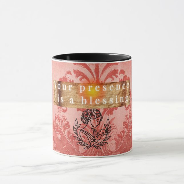 Inspirierende Mamma-Tasse Tasse (Zentrum)