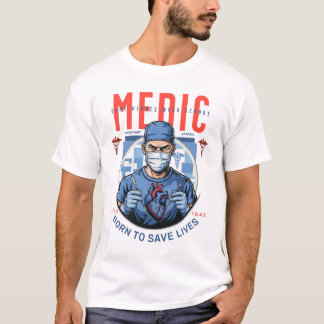 Inspirierende medizinische Heldenkunst  Geboren, u T-Shirt