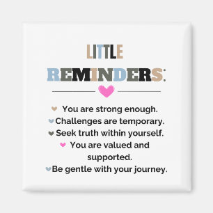 Inspirierende Motivationsgeschenke Kleine Erinneru Magnet