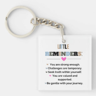 Inspirierende Motivationsgeschenke Kleine Erinneru Schlüsselanhänger