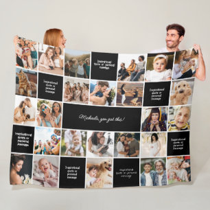 Inspirierende Trost-Nachrichten & 25 Fotos Fleecedecke