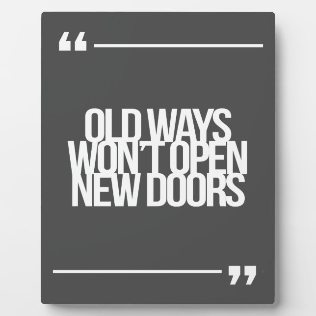 inspirierende und motivierend Zitate Fotoplatte (Vorderseite)