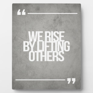 inspirierende und motivierend Zitate Fotoplatte